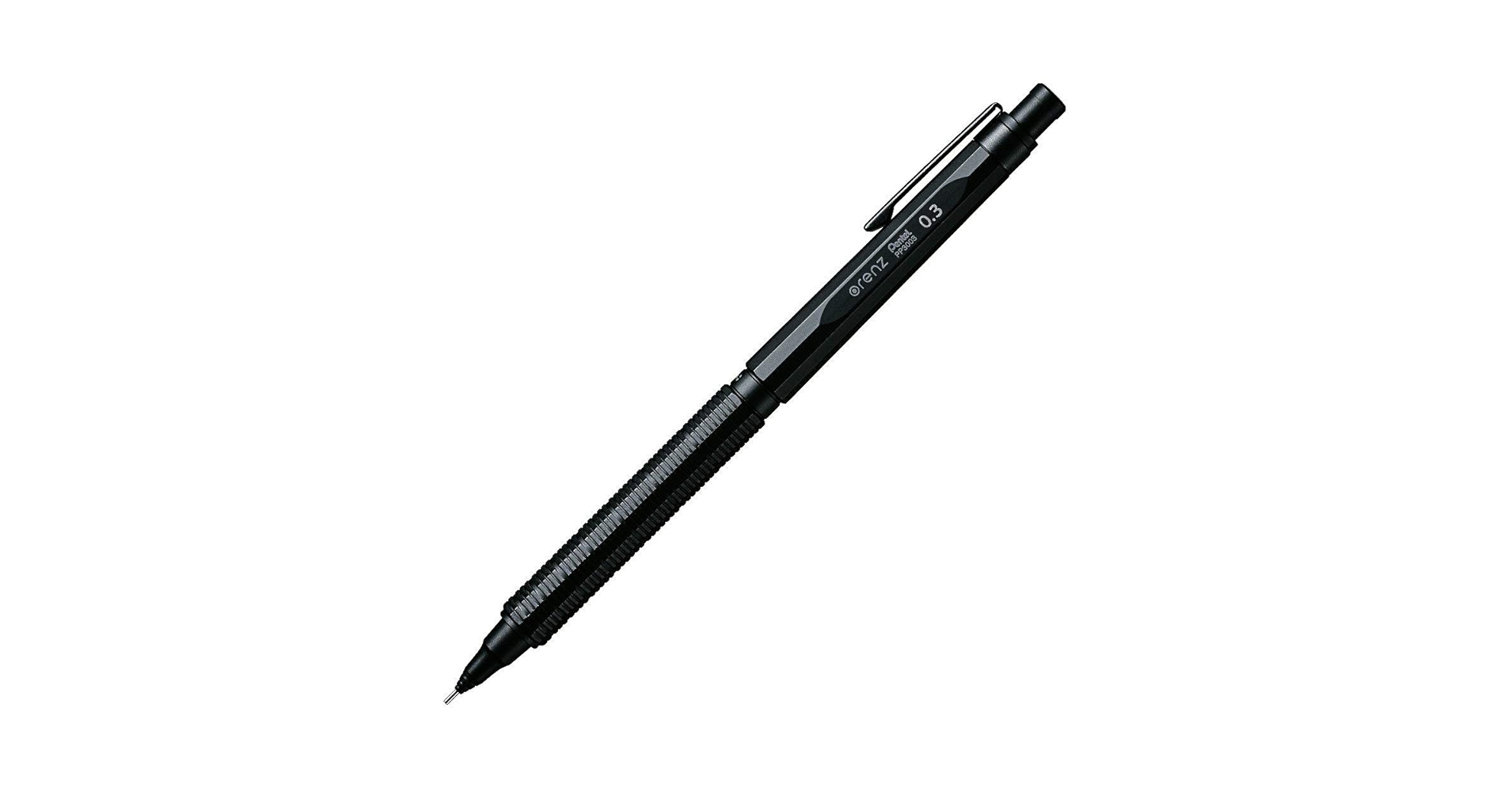 Amazon.co.jp: ぺんてる シャープペンシル オレンズネロ 0.3mm