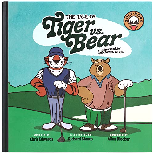 Image of "The Tale of Tiger vs. Bear" - Dad's New Favorite Golf Children's Book