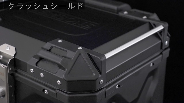 Amazon | TEMSONE アルミ合金製 バイク リアボックス トップ