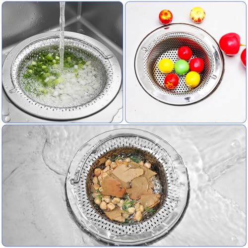 2 coladores para cocina en acero inoxidable miniatura 5