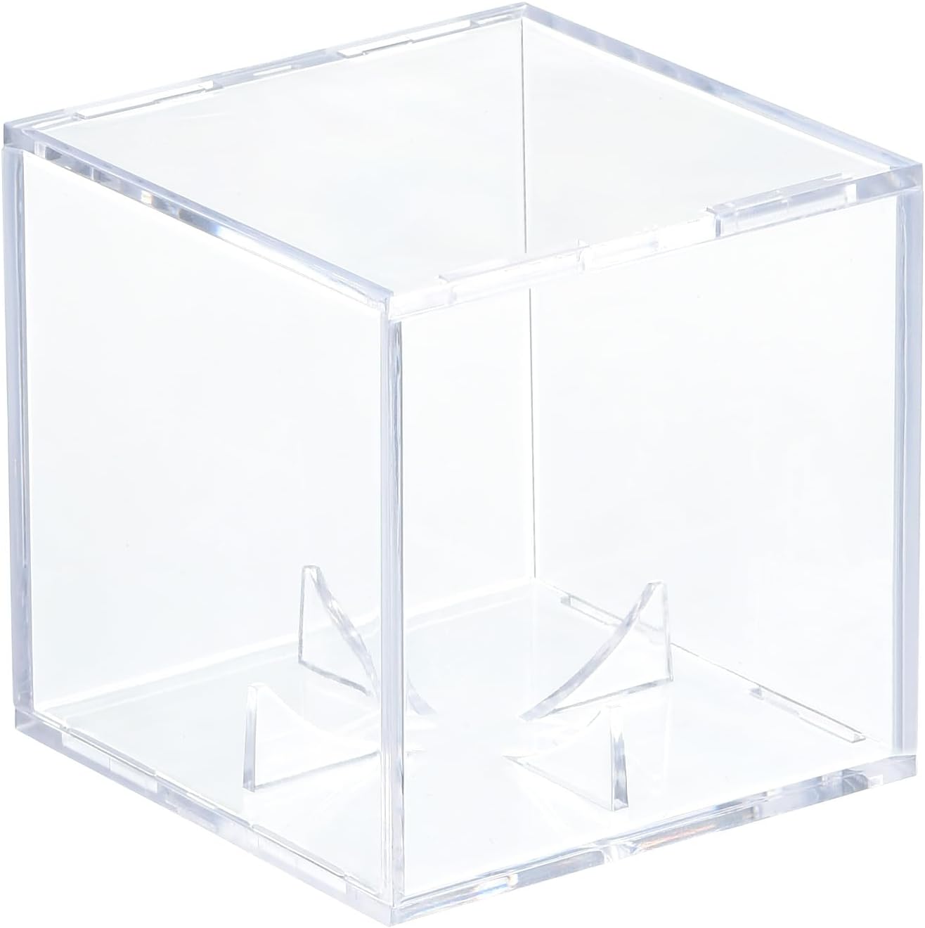 MECCANIXITY Baseball Display Case, Autographed Baseball Case Display, Clear Acrylic Display Case Baseball Storage Case for Memorabilia Baseball, Pack of 8