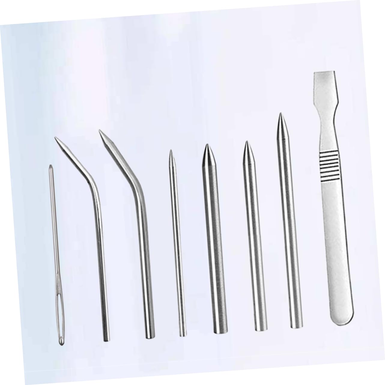 IWOWHERO 9 in 1 Lacing Needle Set DIY Jewelry Accessories 9 in 1 Braiding Tools for Bracelets