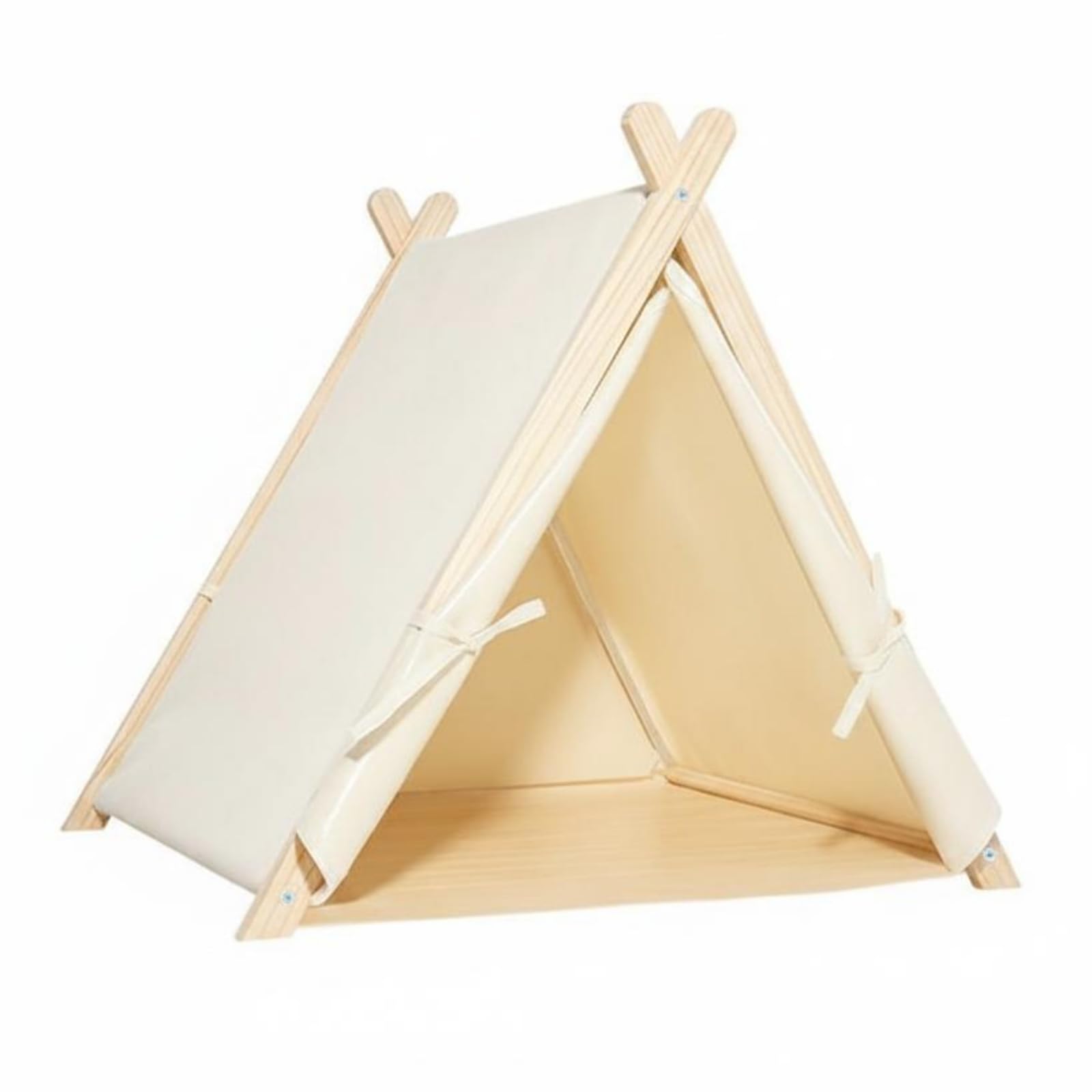 Portable Shelter Tenda Letto per Gatto Cuccia Rifugio Casetta Chiuso in Oxford 600D con Struttura in Legno Facile da Piegare E con Rivestimento Lavabile Adatto per Casa Salotto Camera da Letto