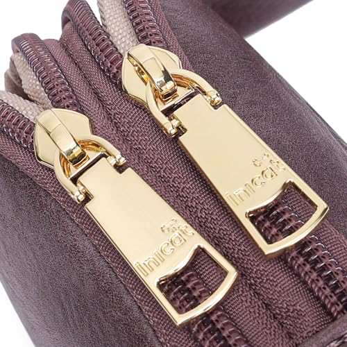 Image of INICAT Lightweight Small Crossbody Sling Bag for Women | Mini Travel Purse,Multi-pocket with Card Slots,Durable Vegan Leather,Everyday Carry