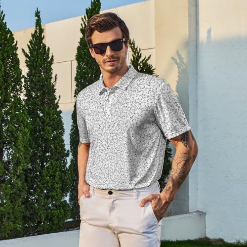 Funny Polo Shirt for Men Golf Shirts Short Sleeve Golf Polos Shirts Summer Shirt Golf Gifts3