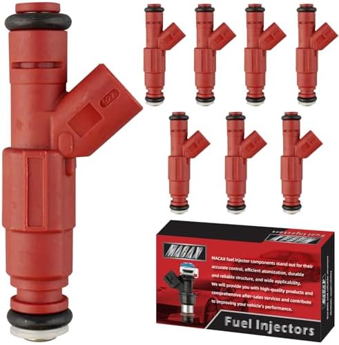 Set Of 6 Fuel Injectors For Dodge Ram 1500 & Dakota 3.9L V6 | Bosch Upgrade 4554127 Compatible