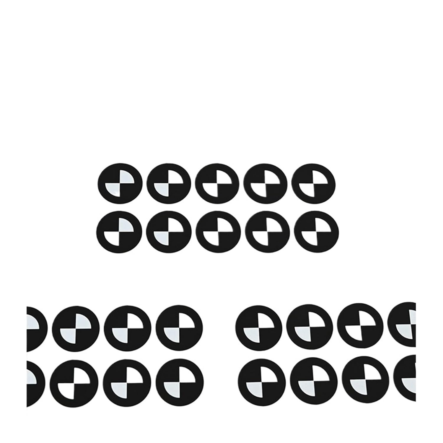 3D-Scan-Spray, 3D-Scan-Marker, Magnetische Positionierungsziele for 3D-Scanner, 3D-Marker mit Diffuser Reflexion for 3D-Scanner for Industrie und Verbraucher(Inner 9 Outer 12mm(500))