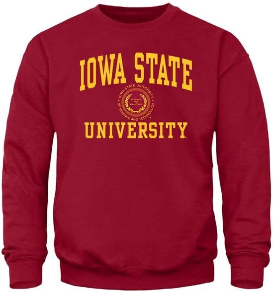Barnesmith Crewneck Sweatshirt for College, Heritage Logo, Adult Unisex