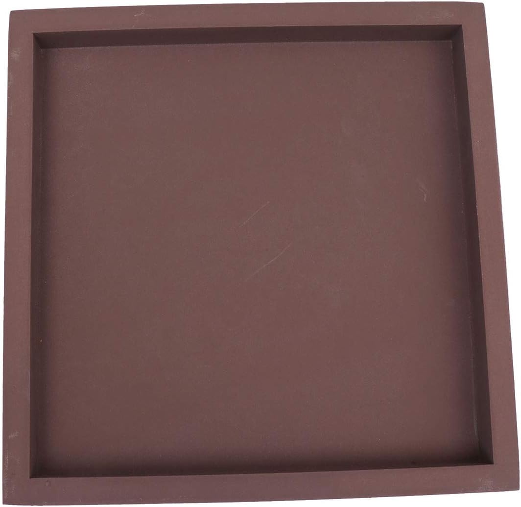 Cabilock Plant Saucer Plastic Plant Tray Flower Pot Saucer for Indoors Accessories Coffee Interior 20x20cm