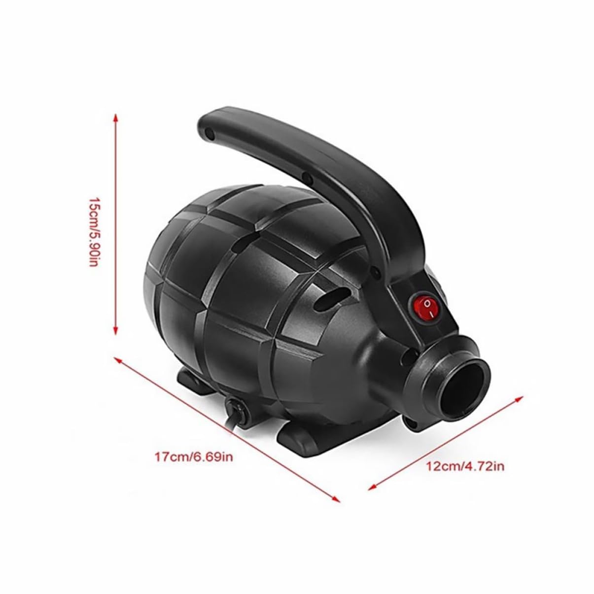 Cabilock Inflatable Pump for Boats 600w Electric Compressor Quick Inflate/Deflate Compact Design