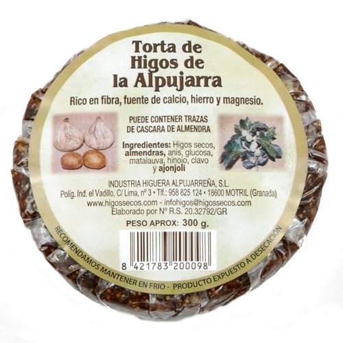 Torta de higos de la Alpujarra - 300 Gramos