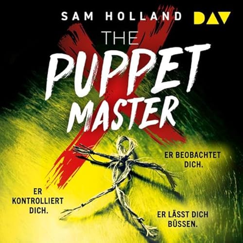 The Puppet Master Audiolibro Por Sam Holland arte de portada