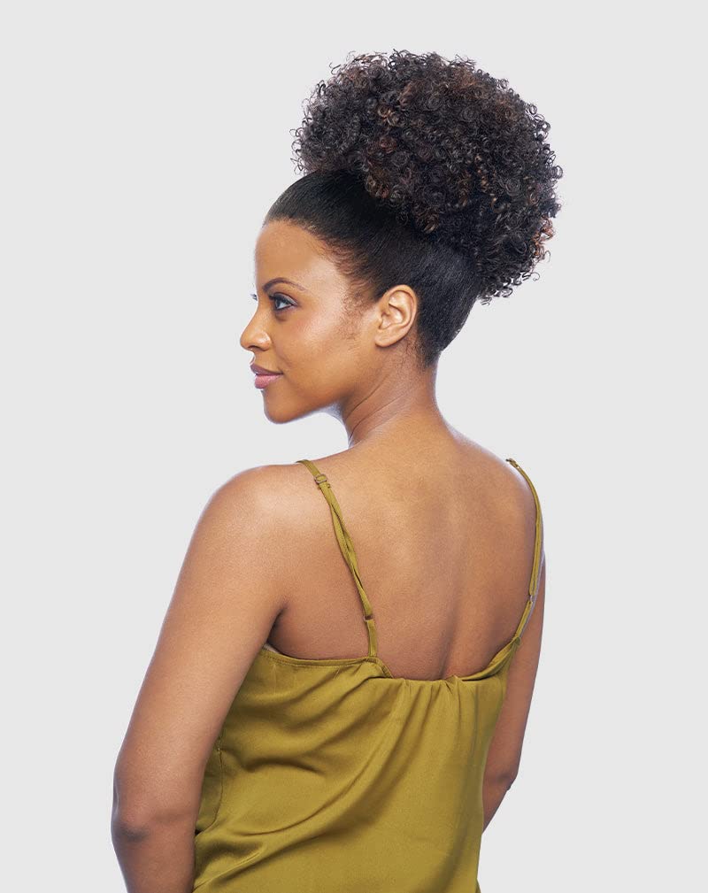 VANESSA Express Curl XShort Length Curly Wavy Style Synthetic Drawstring Hairpiece - ST ATTY (2)