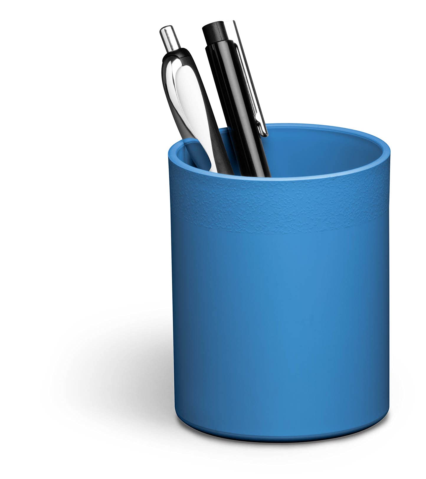 Durable ECO Plastic Pen Pot Pencil Holder Desk Tidy Organiser - 6 Pack