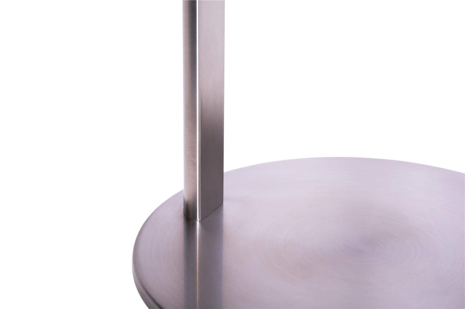 Hygienestation HS-600 mit Schild für Desinfektionsmittel | 500ml Behälter | Sockel Edelstahl verkleidet