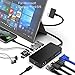 Produktbild Surface Pro 4/5/6 Dock USB-Hub-Dockingstation mit Gigabit-Ethernet-Anschluss, 4K-HDMI-DP-Display-VGA-Anschluss, 3xUSB 3.0-Anschlüssen, Audioausgang, USB-C-Anschluss, SD TF (Micro SD) -Multikartenleser