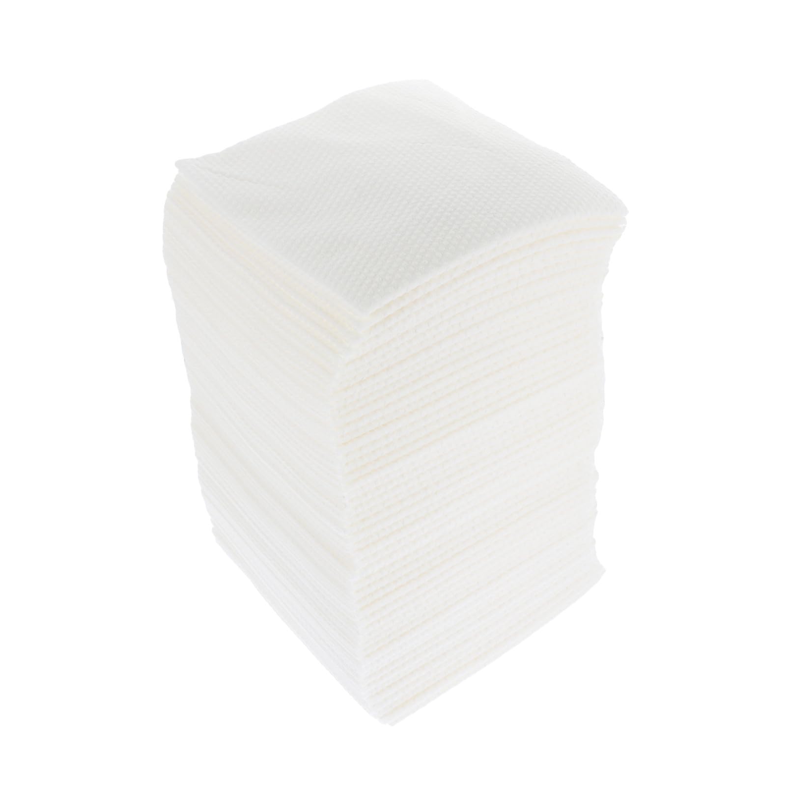 Toyvian 100 Piezas Toalla Pelo Desechable, Toalla de Fibra de Pulpa de Madera de Color Claro, Plegable, Absorbente de Agua, Portátil, Piel Amigable, para Salón de Belleza, SPA y Viaje