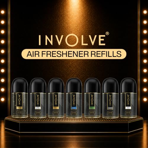 Image of Involve Luxe Combo - Aqua Cool & Fresh Glacier - Pack 2 | Automatic Room Fresheners Refill | 2200 Sprays Guaranteed | Lasts up to 60 days (225ml * 2) | Automatic Home Fresheners