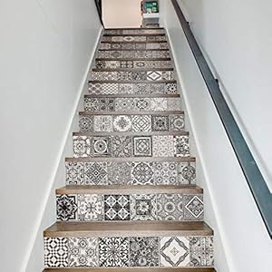 13 stuks 3D Trap Stickers, waterdichte zelfklevende Trap Riser Stickers Vinyl DIY Trap Decals Muurschildering Huis…