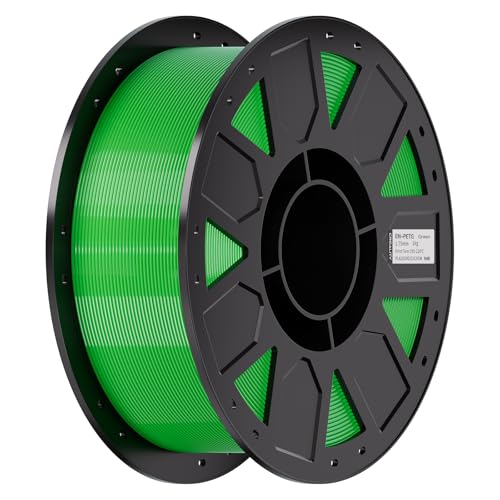 Image of Creality Ender PETG 3D Printer Filament 1.75mm 1KG (2.2lbs), High Precision, Strong Toughness, Odorless, Better Flow, Moistureproof 3D Printing Ender PETG Filament, Green