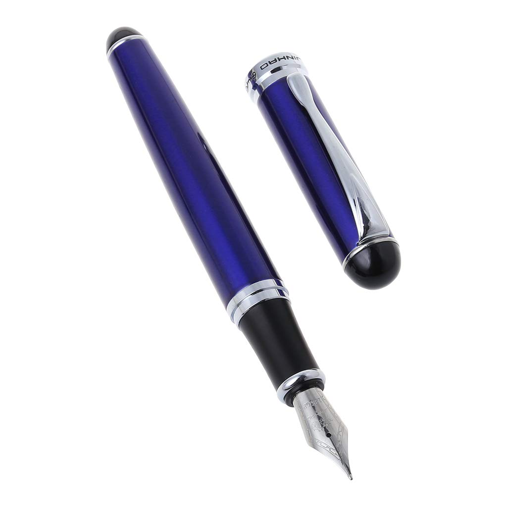 YANGLY Jinhao X750 Luxury Men's Fountain Pen Business Student 0.5mm for Extra Fine Nib