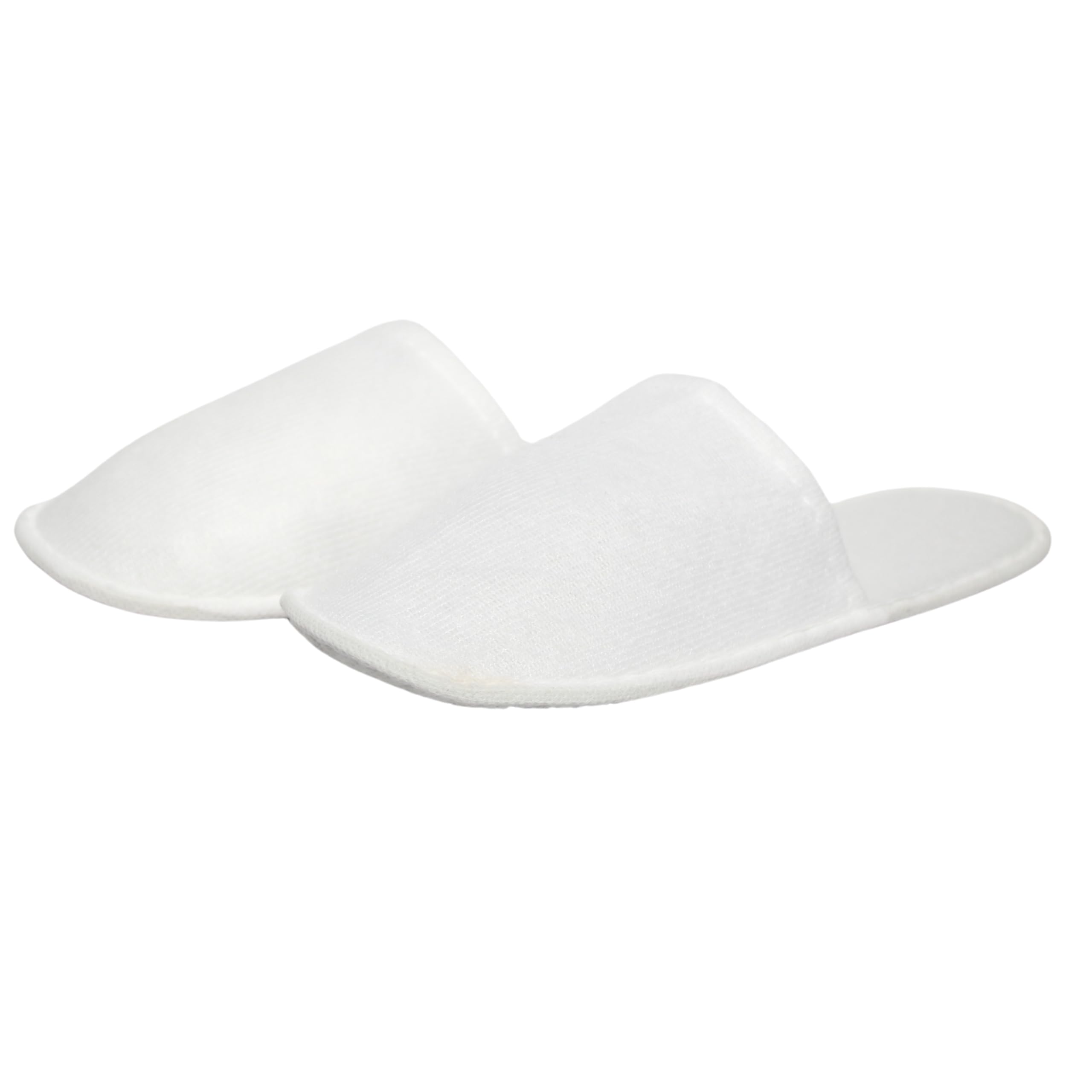 Ciabatte Ospiti Eco Unisize Monouso Unisex Antiscivolo - Pantofole Usa e Getta per Hotel, B&B, SPA, Albergo - Pantofole Donna Uomo per Linea Cortesia (50)