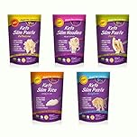Slim Range Pasta, Shirataki Noodles & Rice Mix Pack of 5 Made from Organic Konjac Flour | Keto Paleo Vegan Diet | Zero Sugar and Low Calorie Food