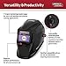 Viking 1840 Digital Series Black Welding Helmet
