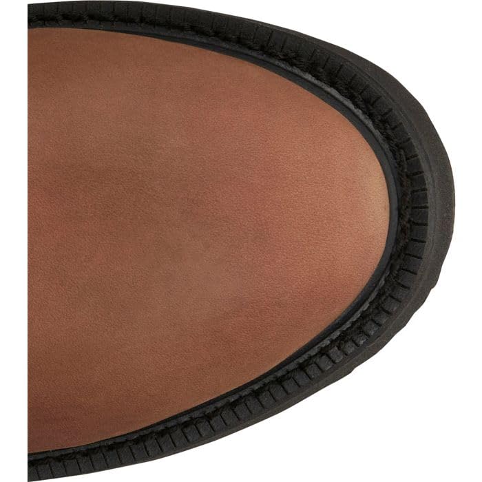 Justin Round-Up 10" Waterproof Men's Work Boot, Aged Bark, Pull-On, Durable, Comfortable for Construction & Agriculture4