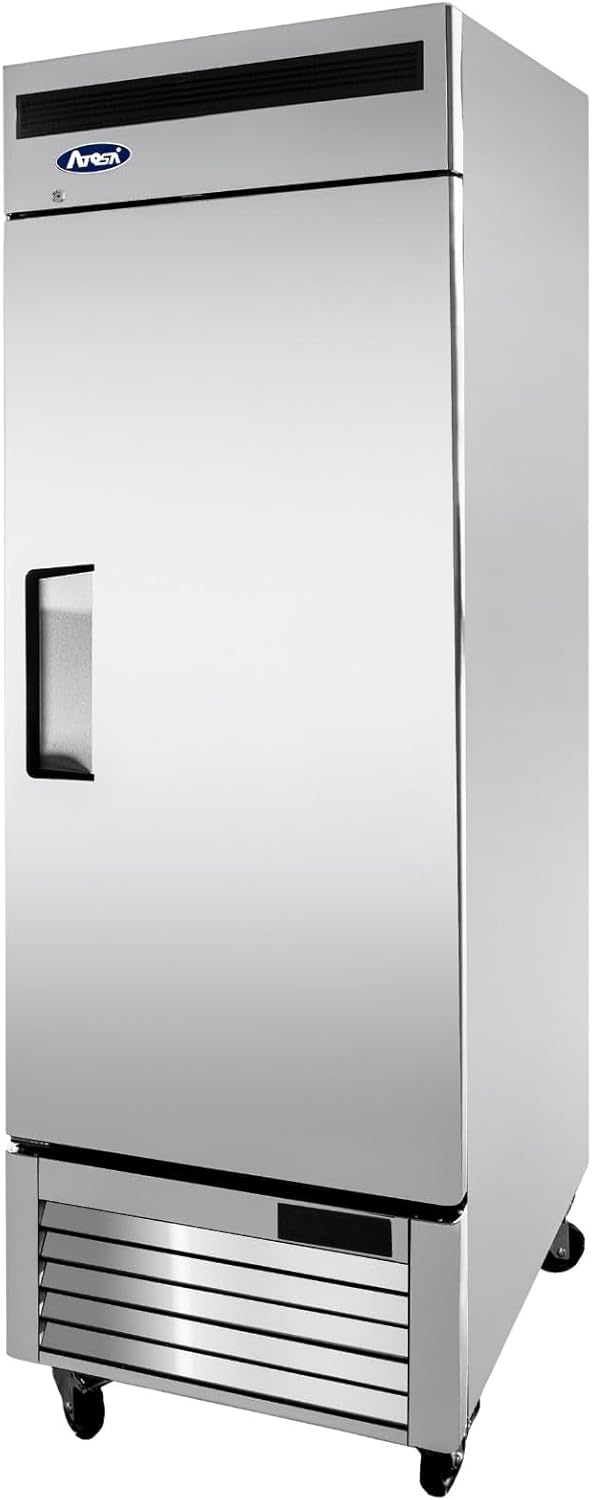 Commercial Upright Reach-In Freezer, Bottom Mount by Atosa