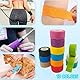Selbstklebender Verband,12 Stück Schmale Haftbandage,2.5x4.5cm,Fingerpflaster,Klebeverband Selbstklebend,Selbsthaftende Bandage,Elastische Binde passt sich Fingergrößen an,Finger-& Zehenschutz