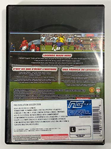 Image of Pro Evolution Soccer 09 - Playstation 3