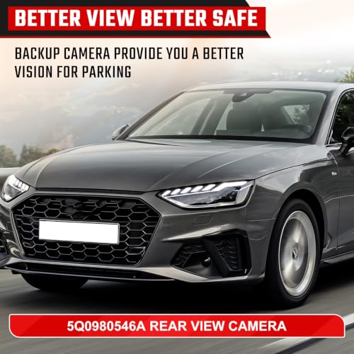 Image of Front Camera Fit for 2014-2023 Audi A4 A5 Q3 Q5 S4 S5 Bentley Volkswagen | Replace OE: 5Q0980546A, 5Q0 980 54 6A, V15-74-0039, 5Q0-980-546-A, 5Q0 980 546 A
