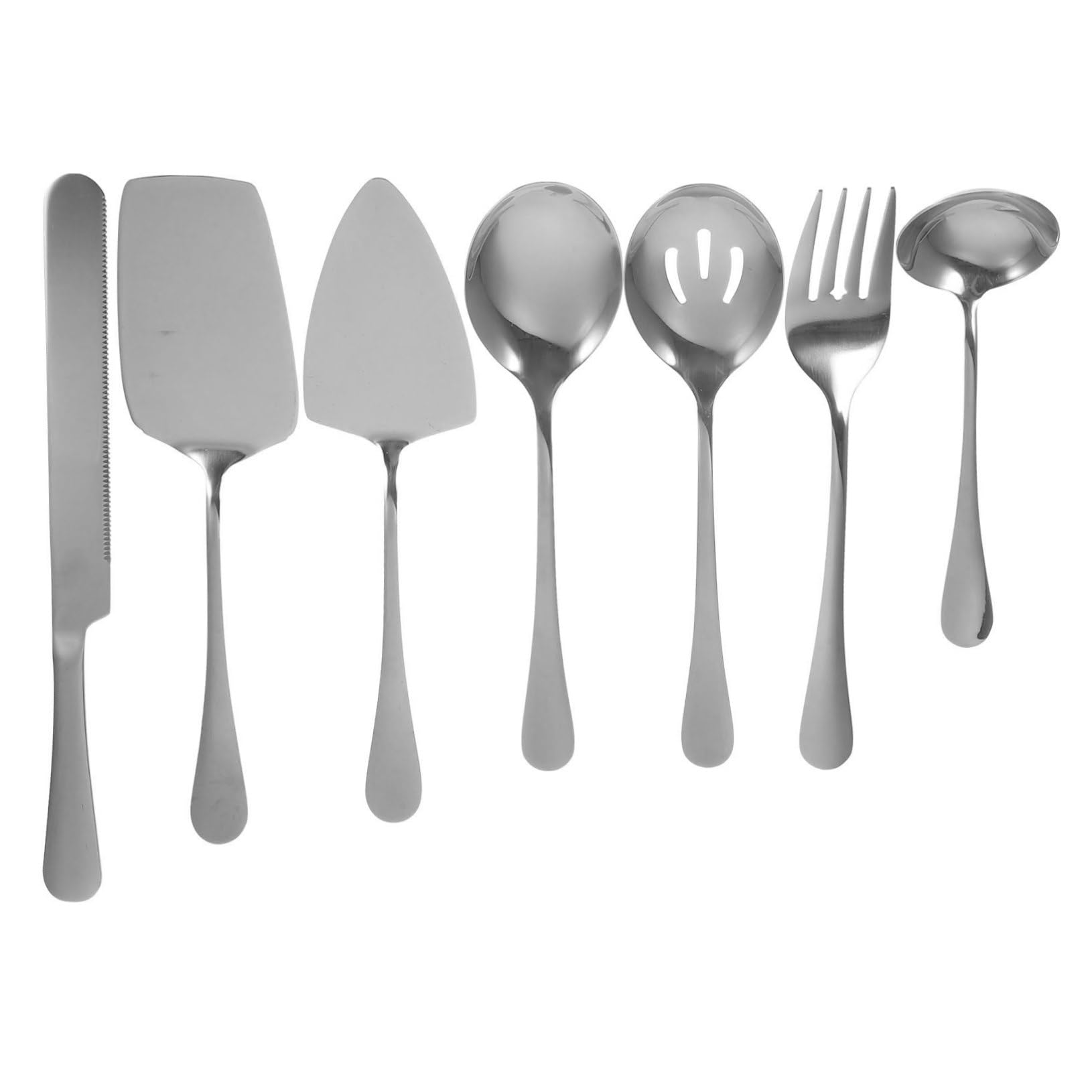 Tortenschneider und Servierset mit Hoher Härte Edelstahl 12 Zoll Modernes Design Praktisches Backzubehör für Kuchen und Pizza für Zuhause und Feierlichkeiten