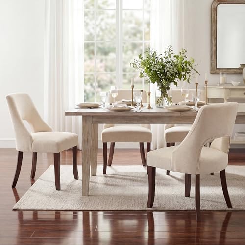 UVV Mid Century Fabric Dining Chair