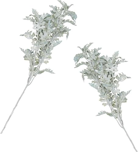 Miniatura 9 de Factory Direct Craft Arbusto artificial polvoriento para arreglos de verano y exhibiciones diarias, 16 pulgadas