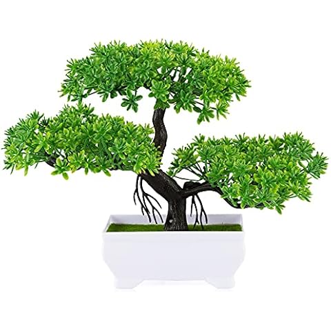 Frjjthchy Mini Artificial Bonsai Tree Cover