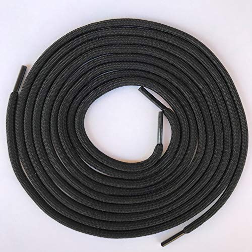 Image of 3 Pairs Heavy Duty Round Boot Laces Shoelaces for Hiking Walking Construction Safety Work Boots Shoes