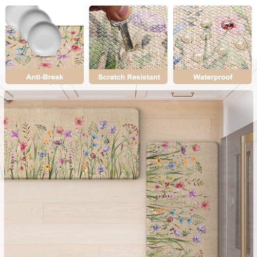 KIMODE Anti Fatigue Kitchen Mat, 17
