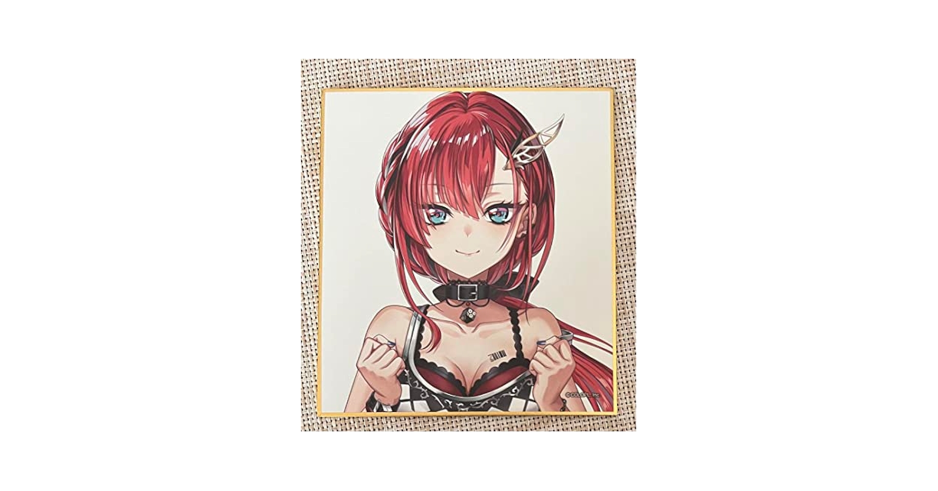Amazon.co.jp: 白猫プロジェクト キアラ ミニ色紙 : 文房具