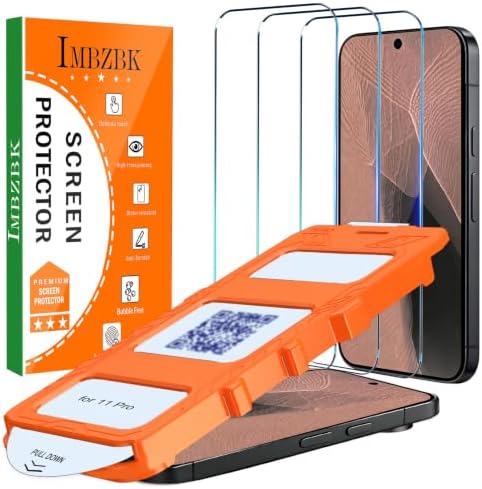 (-46%) IMBZBK für Google Pixel 11 Pro für Panzerglas, Auto-Installation