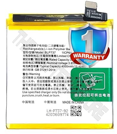Image of Original BLP737 Battery for Oppo Reno 2F 2Z PCKM70, PCKT00, PCKM00, CPH1945, CPH1951, PCKM80 Battery with 1 Year Warranty***(B00295)