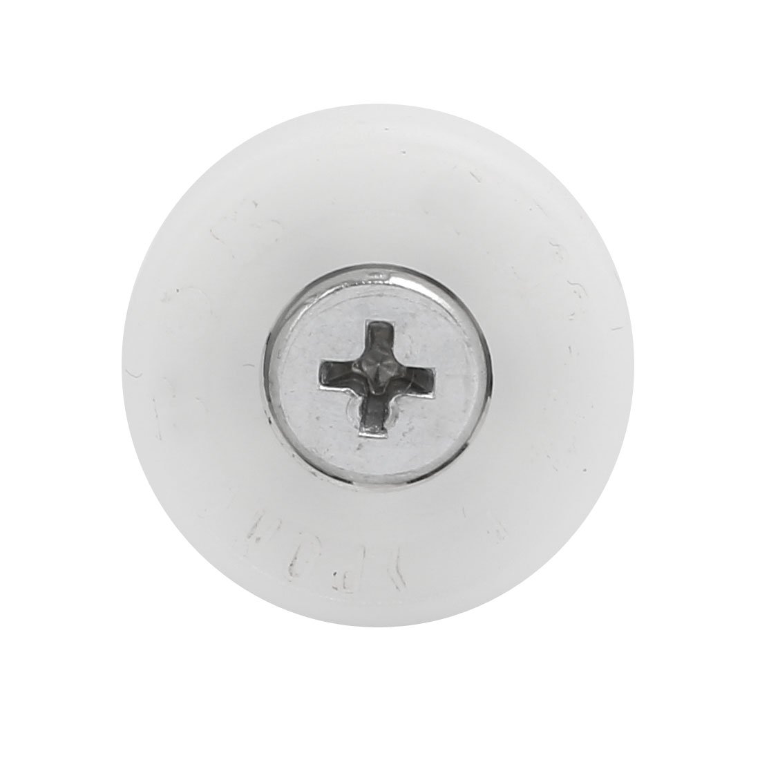 Aexit DR22C1L8 M6x8mm Material handling Thread 22mm Dia F Type Idler Bearing Pulley 2pcs Model:53as380qo214