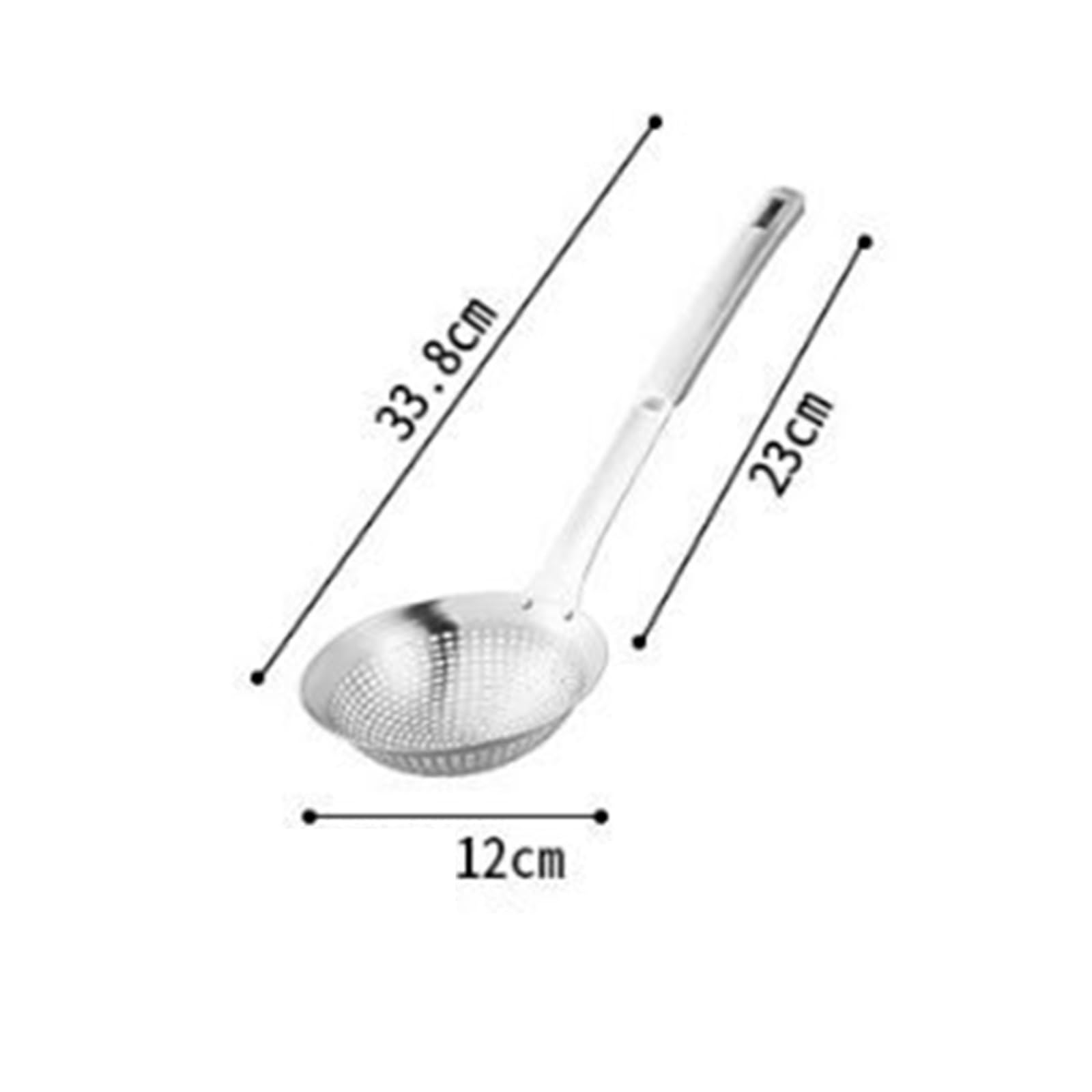Colini per Mestoli Cucchiaio for Schiumarola Schiumarola in Acciaio Inossidabile for Cucinare Friggere Utensili da Cucina con Filtro for Schiumarola Cucinare(12cm)