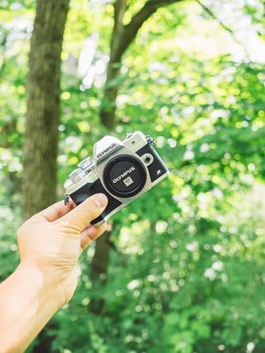 OM SYSTEM Olympus E-M10 Mark IV Silver Micro Four Thirds System Camera 20MP Sensor 5-Axis Image Stabilization 4K Video Wi-Fi - Image 7