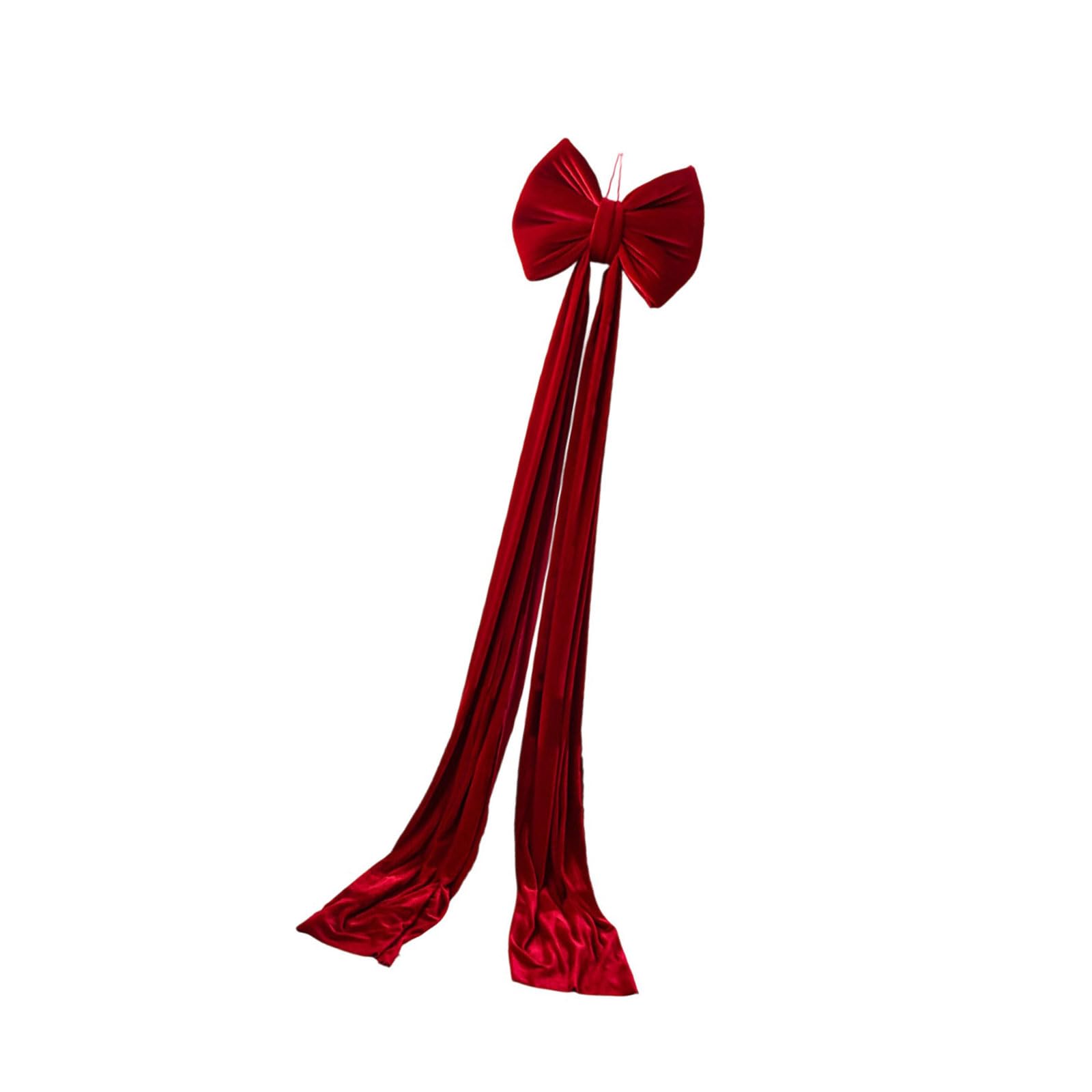Giant Bows Christmas Ornament Christmas Bowknot Decorations for Festival Tree Home and Festival Bowknot Ornament