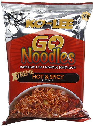 Ko-Lee Xtreme Hot & Spicy Go Instant Noodles, 85 g, Pack of 24