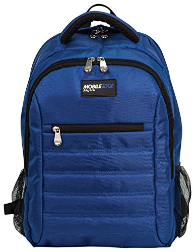 Mobile Edge Royal Blue SmartPack 16 Inch Laptop Backpack with Separate Padded Tablet Pocket Lightweight Design for Men, Women, Students MEBPSP3