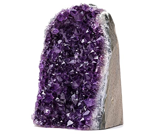 EMPORION Natural Amethyst (4 lb to 5 lb) - 4.5' to 9' Height -...