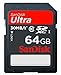 Produktbild SanDisk Ultra SDXC 64GB UHS-I Class 10 Speicherkarte bis zu 30MB/s lesen